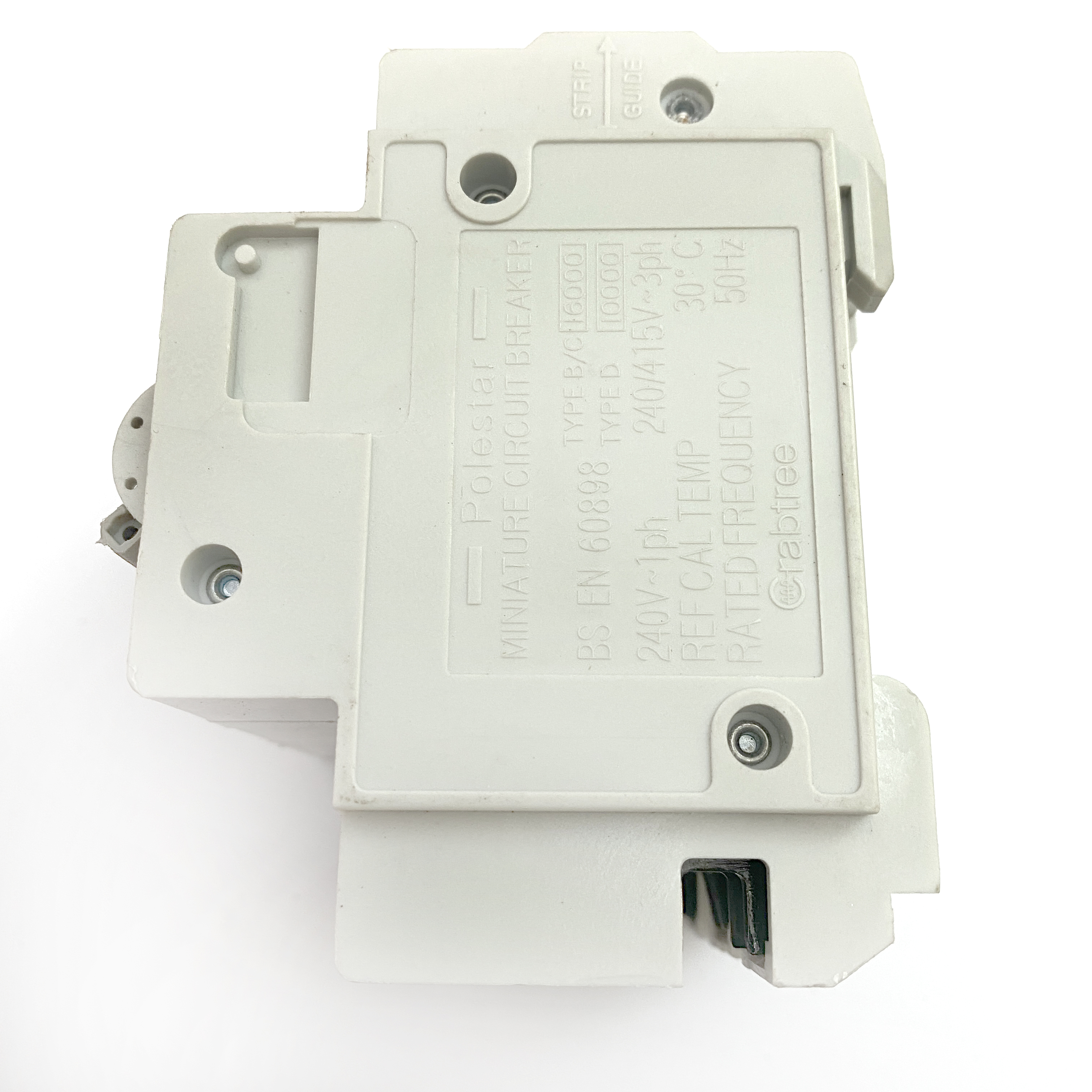 Crabtree Polestar Interruttore Magnetotermico MCB 32 Amp Tipo 3 - 1 Polo, Usato Ma Funzionante