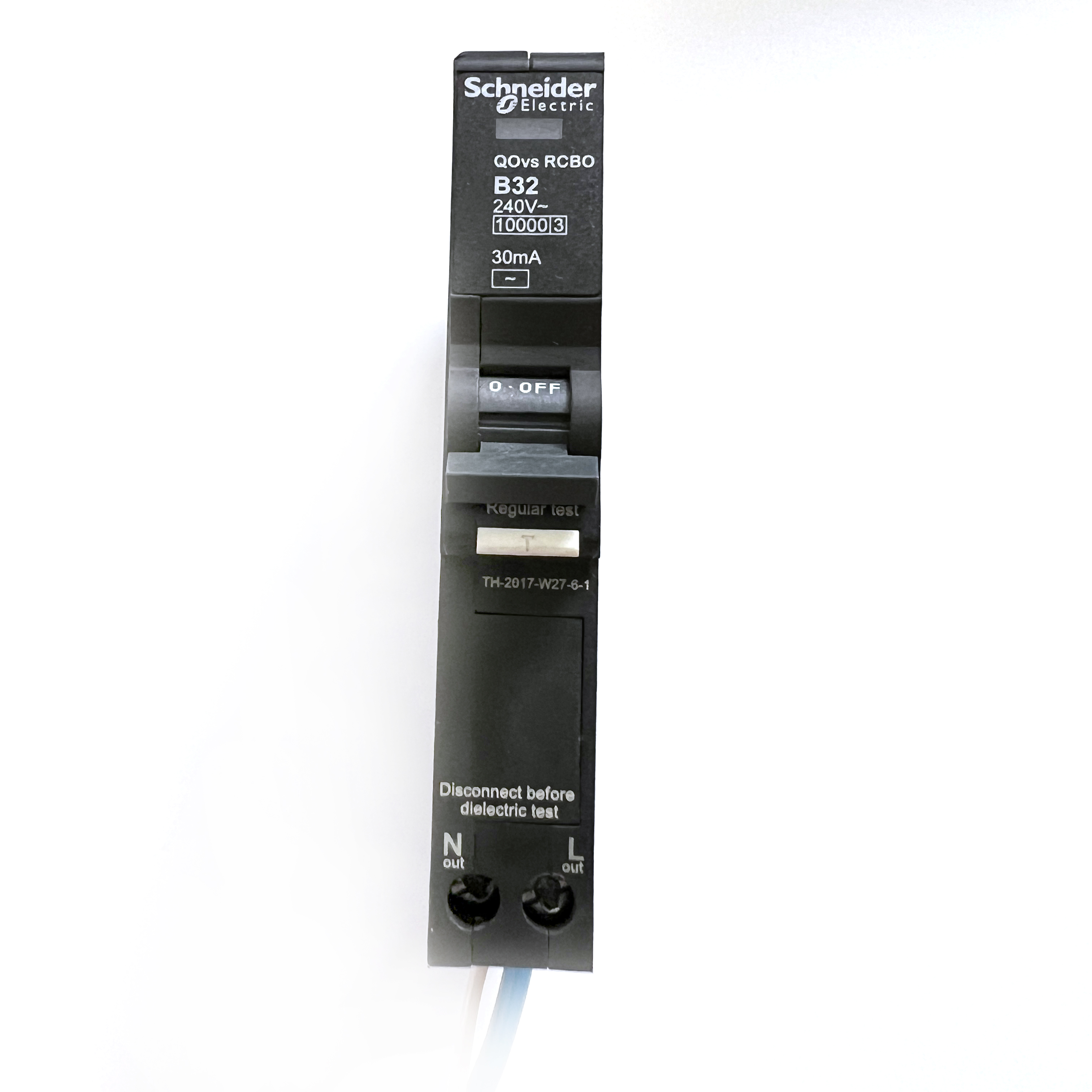 RCBO's: Schneider Electric QOvs QO132B10RCBO30F B32 32A 32 Amp 30mA ...