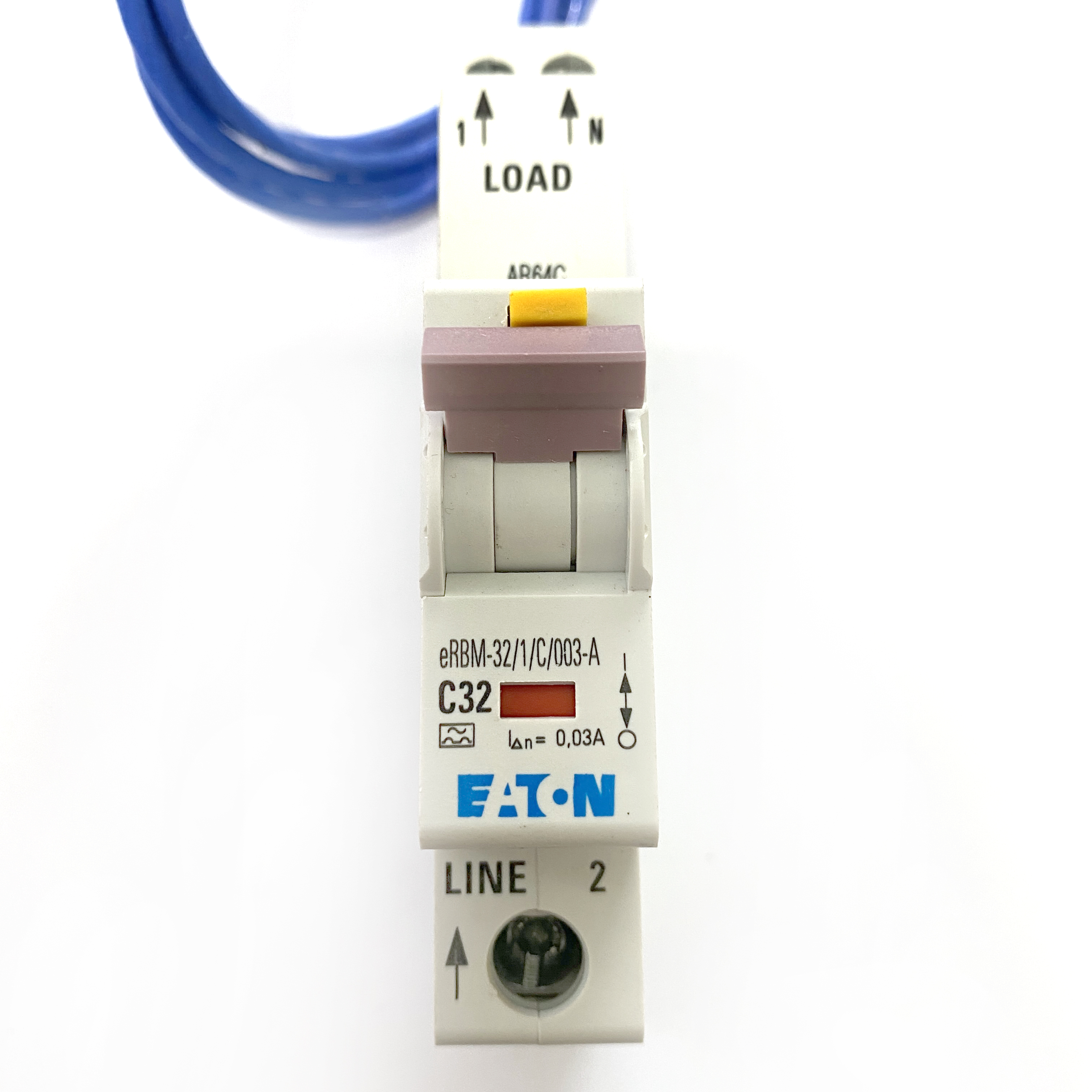 RCBO's: Eaton eRBM-32/1/C/003-A EMCH132R30C C32 32A 32 Amp 30mA RCBO ...