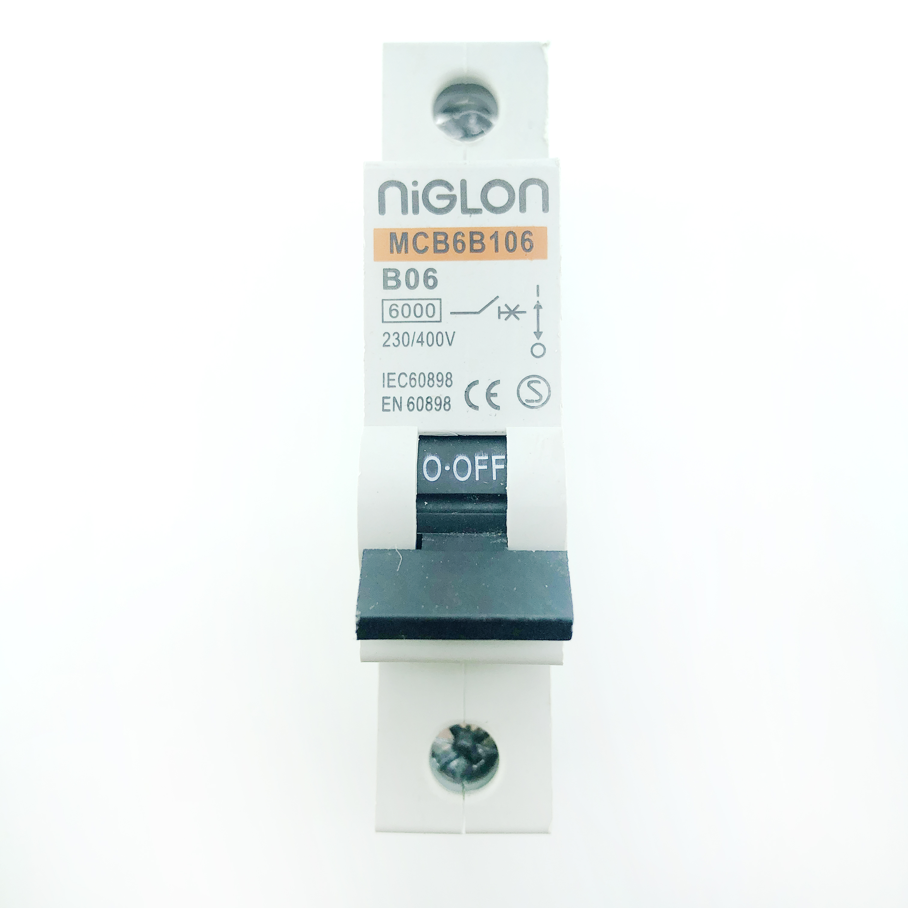 Niglon MCB6B106 B6 6A MCB 