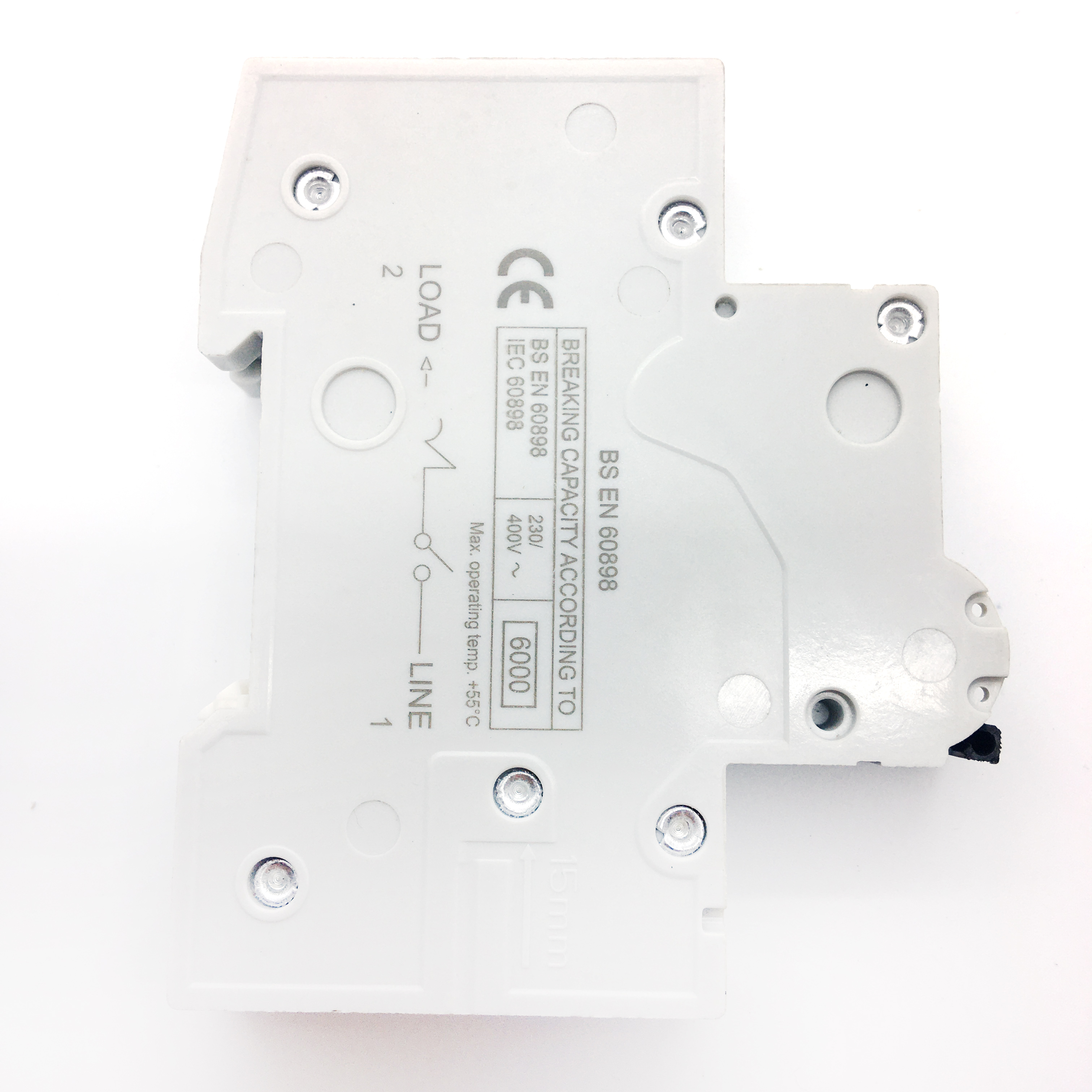 Sector Interruttore Magnetotermico MCB 6A Tipo B &ndash; Modello SVMCB6/B (Usato)