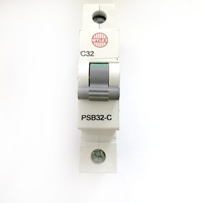 Lot De 6 Disjoncteurs Wylex PSB32-C 32A - Courbe C - 10kA - Simple Pôle - Neufs - Pour Tableau électrique
