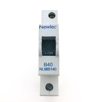 Newlec B40 Circuit Breaker NLMB140 40 Amp Mcb