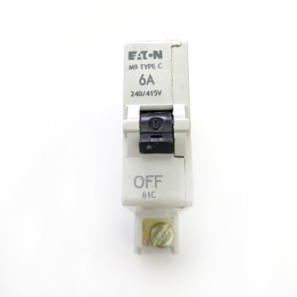 EATON Mem MCH106 C6 6A Type C MCB Miniature Circuit Breaker 