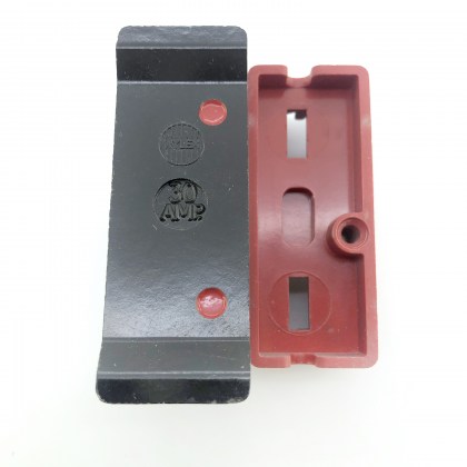 Wylex Rewireable Fuse Carrier with Base 30A 30 Amp Two Red Dots Spots